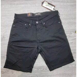 Du/Er No Sweat Short Black Bermuda 31/10 Slim NWT Soft Stretch